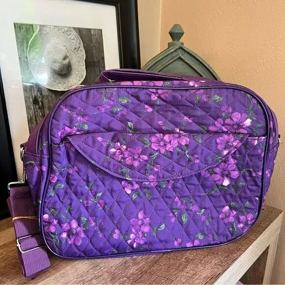Women Within purple 3-Piece Weekender bag Set - Picture 10 of 11